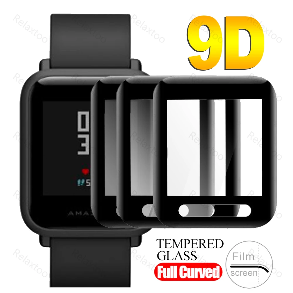 Изогнутое защитное стекло 9d для Xiaomi Huami Amazfit BIP/ Bip Lite/ Bip S, Защитная пленка для экрана, аксессуары для смарт-браслета
Изогнутое защитное стекло 9d для Xiaomi Huami Amazfit BIP/ Bip Lite/ Bip S, Защитная пленка для экрана, аксессуары для смарт-браслета
