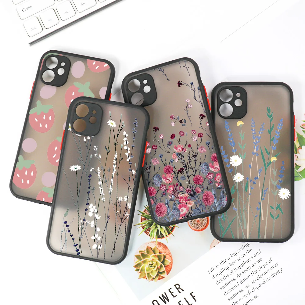 Flower Floral Phone Case for IPhone 13 12 11 Pro Max 7 8 Plus 13 12 Mini XS Max X XR SE 2020 Clear Soft Bumper Matte Back Cover
Flower Floral Phone Case for IPhone 13 12 11 Pro Max 7 8 Plus 13 12 Mini XS Max X XR SE 2020 Clear Soft Bumper Matte Back Cover