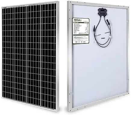 

100 Watt Monocrystalline Solar Panel High Efficiency Module PV Power for Battery Charging Boat, , RV and Any Other Off Grid Appl