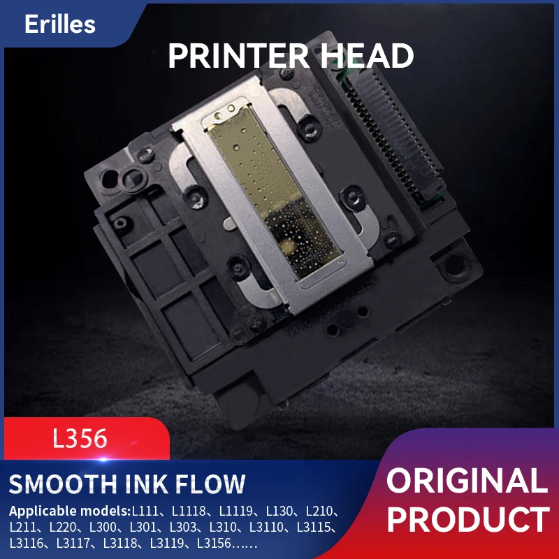 

Printhead L356 Printer Head For Epson L358 L360 L365 L366 L375 L380 L381 L382 L385 L395 L396 L400 L401 L405 L455 L301 Print Head