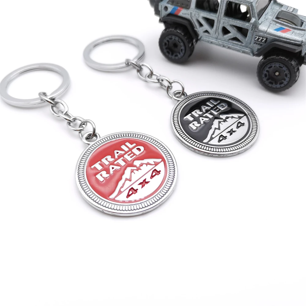 Car Keychain Jeep Parts Key Ring for Jeep Trail Rated Jeep Wrangler Renegade Liberty Grand Cherokee Compass Patriot Car Pendant
Car Keychain Jeep Parts Key Ring for Jeep Trail Rated Jeep Wrangler Renegade Liberty Grand Cherokee Compass Patriot Car Pendant