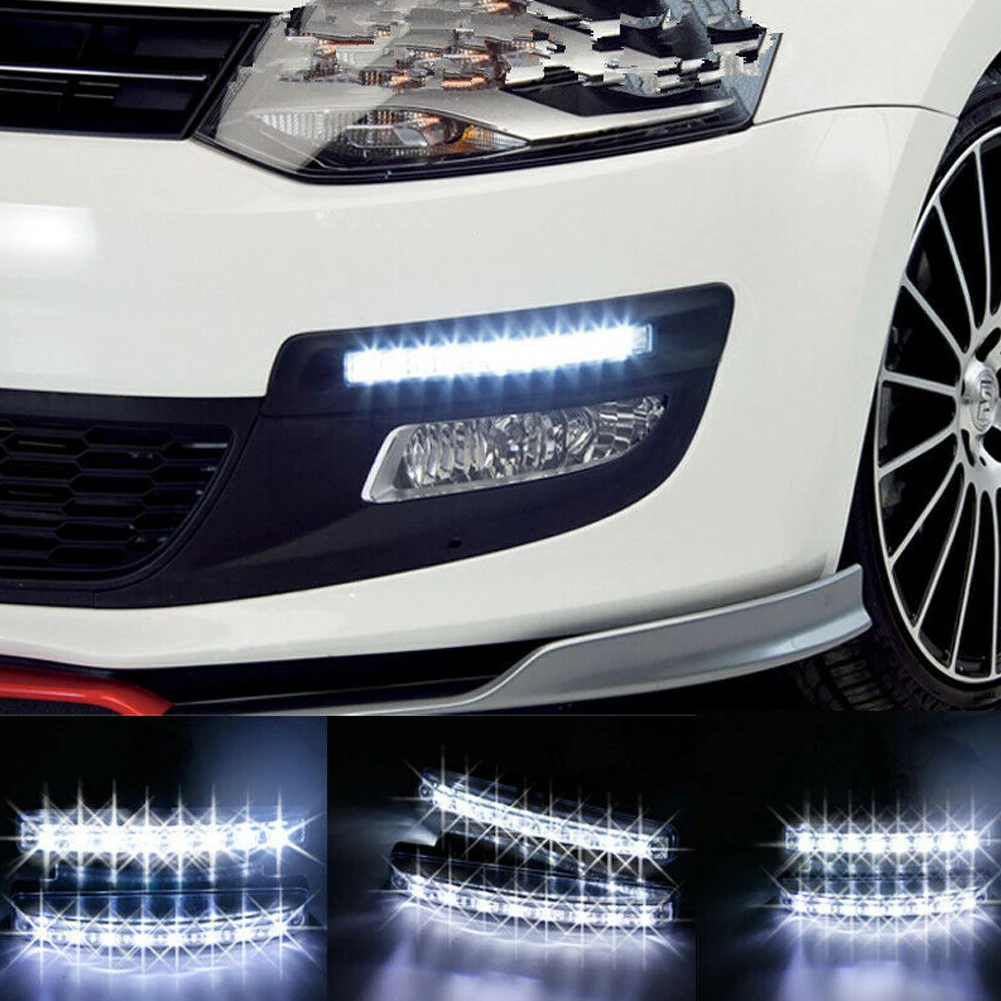 12V Car LED Lights Replacement PC+Metal 155x17.8x35.6mm Daytime Running Super Bright 6000-6500K DC 12V Durable
12V Car LED Lights Replacement PC+Metal 155x17.8x35.6mm Daytime Running Super Bright 6000-6500K DC 12V Durable