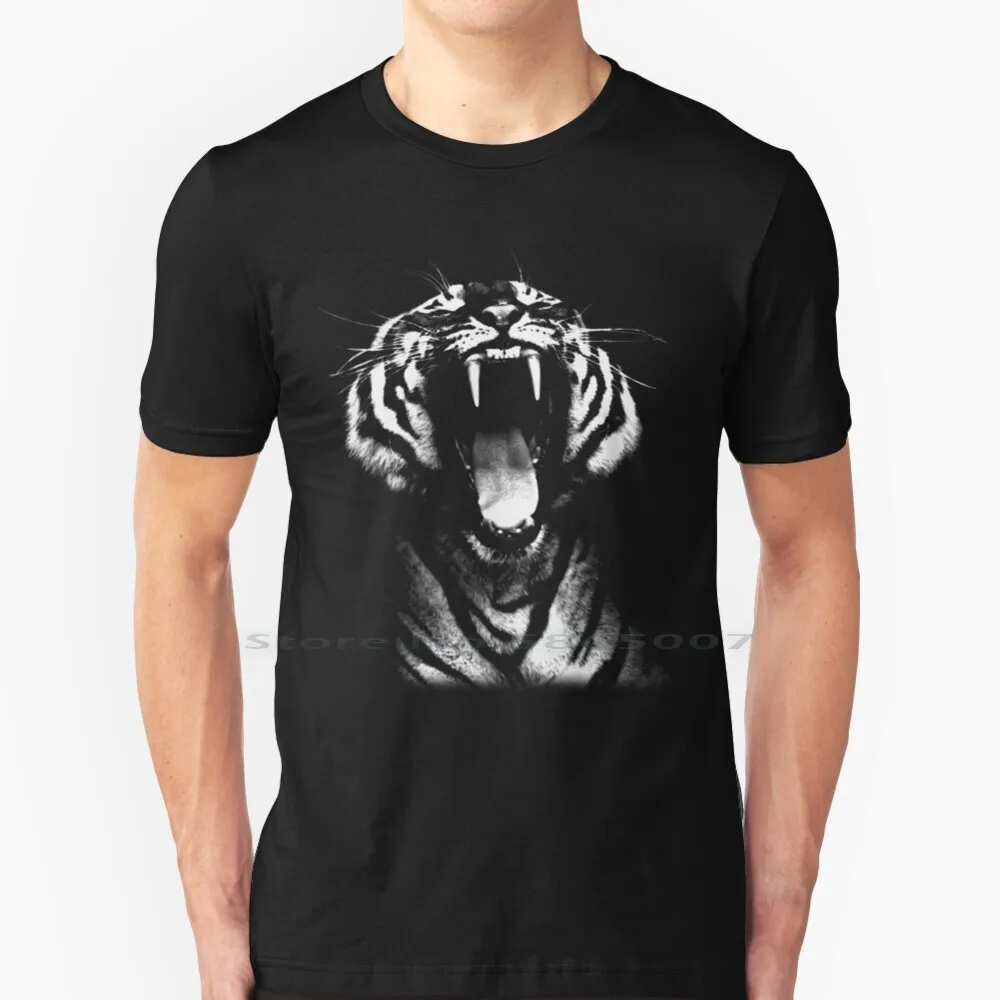 Tiger , Screaming Tiger T Shirt 100% Cotton Black And White Siberian Tiger Cats Eat Amur Leopard Big Cat Tigris Altaica Nature
Tiger , Screaming Tiger T Shirt 100% Cotton Black And White Siberian Tiger Cats Eat Amur Leopard Big Cat Tigris Altaica Nature