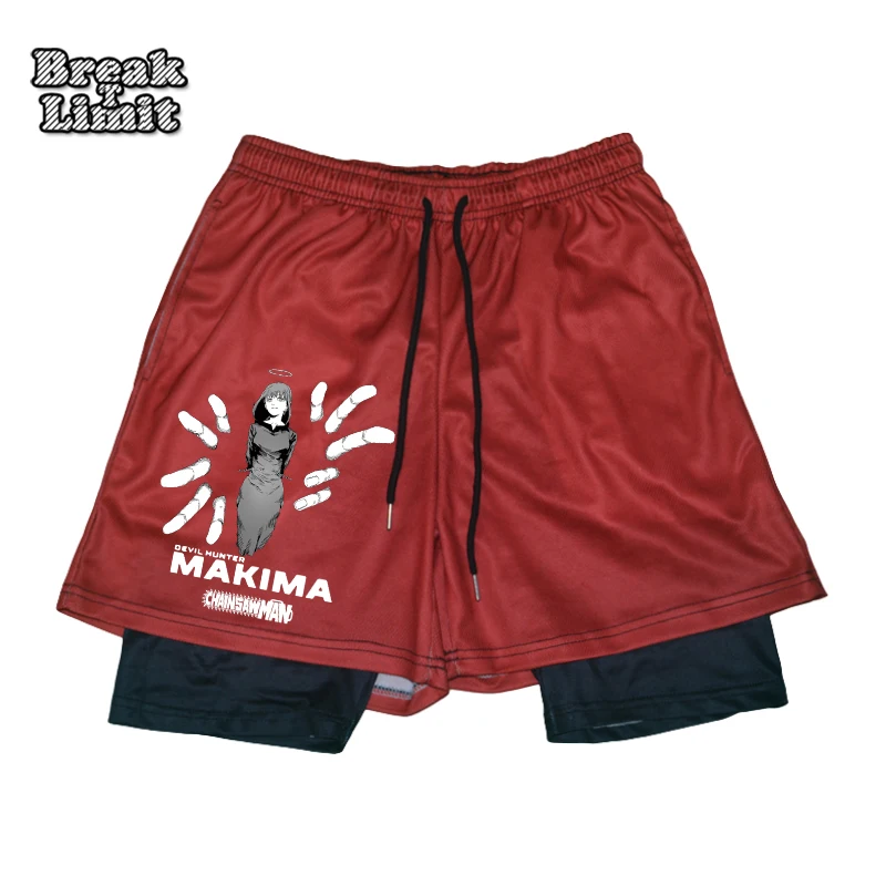 Men's Gym Shorts Anime Chainsaw Man Pattern High Elasticity 2 in 1 Breathable Quick Dry Running Fitness Mens Bodybuilding Shorts
Men's Gym Shorts Anime Chainsaw Man Pattern High Elasticity 2 in 1 Breathable Quick Dry Running Fitness Mens Bodybuilding Shorts