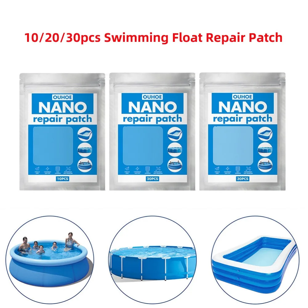 10/20/30pcs Swimming Float Repair Patch Pool Inflatable Toy Waterproof Special Adhesive Swimming Ring Repair Tape Stickers Set
10/20/30pcs Swimming Float Repair Patch Pool Inflatable Toy Waterproof Special Adhesive Swimming Ring Repair Tape Stickers Set