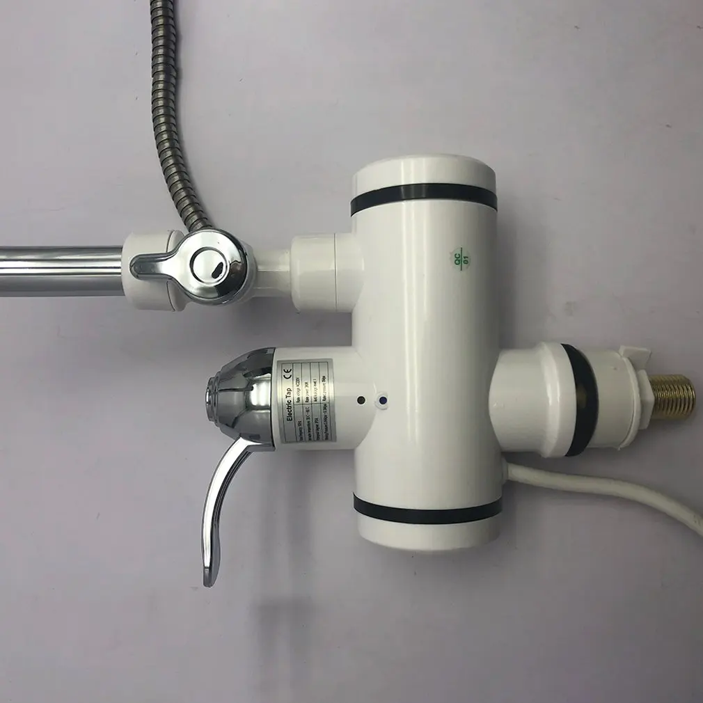 Temperature Display Instant Hot Water Tap Digital Electric Faucet Tankless Kitchen Instant Hot Faucet Water Heater with Shower
Temperature Display Instant Hot Water Tap Digital Electric Faucet Tankless Kitchen Instant Hot Faucet Water Heater with Shower