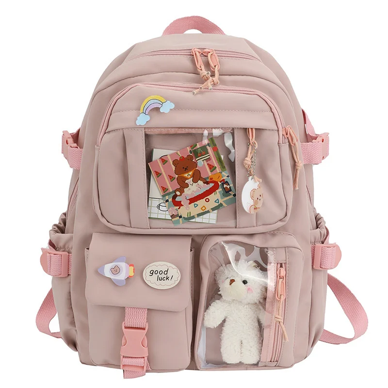 

Детские рюкзаки для учеников, милый школьный ранец в стиле пэчворк, вместительные школьные ранцы для девочек, сумка для карандашей