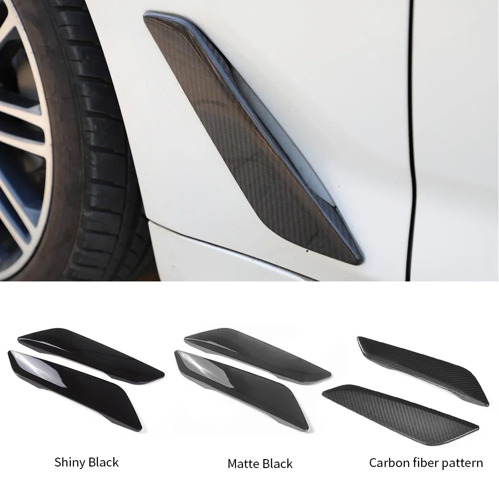 2Pcs Car Side Fender Vent Cover Fender Decoration Side Wing Spoiler For BMW G30 5 Series 2017 2018 2019 2020 2021
2Pcs Car Side Fender Vent Cover Fender Decoration Side Wing Spoiler For BMW G30 5 Series 2017 2018 2019 2020 2021