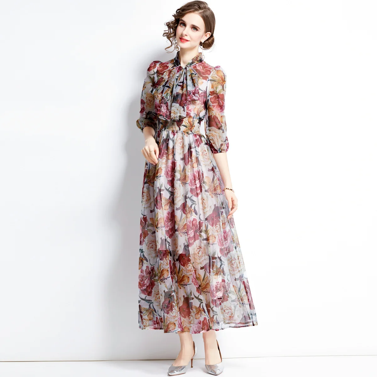 2021 Fashion Tea-Length A Line Chiffon Quinceanera Dresses Slim Bow Tie High Waist Autumn Prom Party Vestidos Girl Casual Robes
2021 Fashion Tea-Length A Line Chiffon Quinceanera Dresses Slim Bow Tie High Waist Autumn Prom Party Vestidos Girl Casual Robes