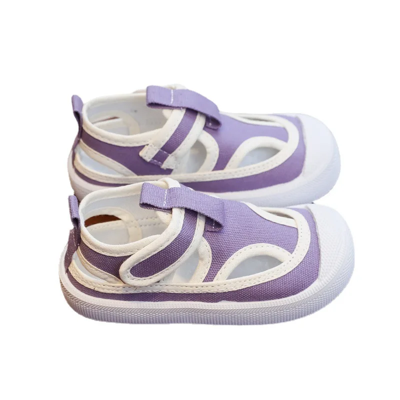 Kids Summer Shoes Half Sandals Cut-outs Hollow Children Canvas Shoes Boys Summer Sneakers Girls Sandals Soft Comfortable 21-32
Kids Summer Shoes Half Sandals Cut-outs Hollow Children Canvas Shoes Boys Summer Sneakers Girls Sandals Soft Comfortable 21-32