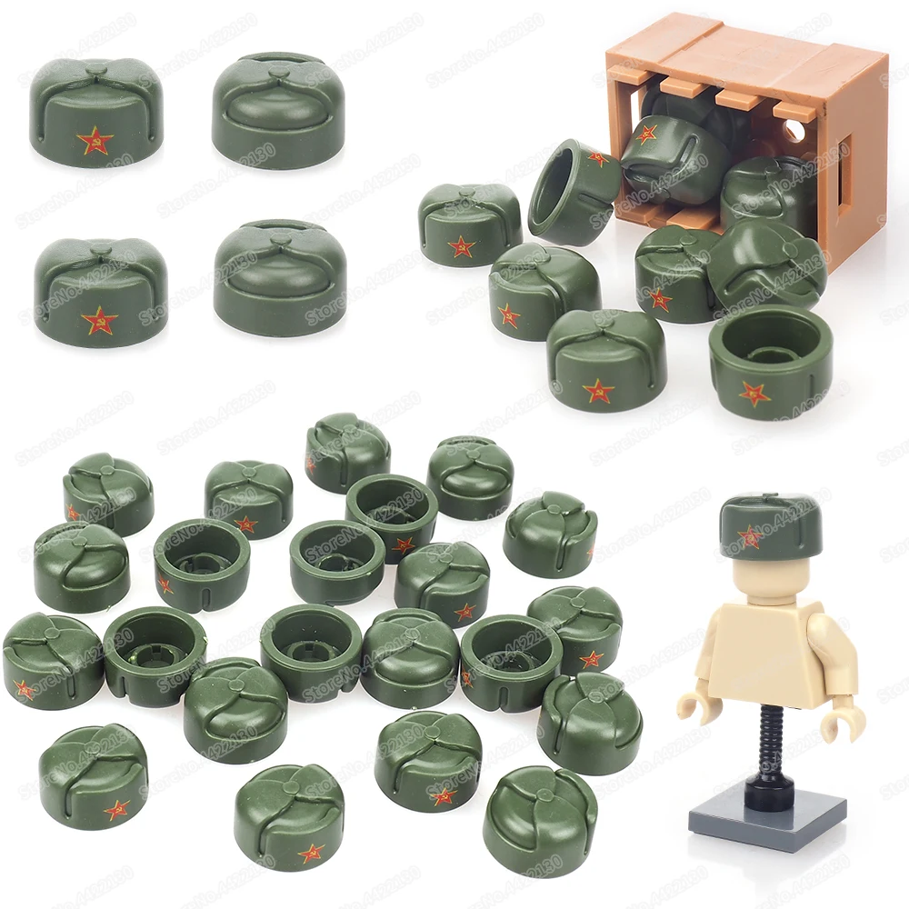 Military Green Su Cap Building Block Print Assemble Moc WW2 Figures Soldier Weapons Defense Equipment Model Child Gifts Boy Toys
Military Green Su Cap Building Block Print Assemble Moc WW2 Figures Soldier Weapons Defense Equipment Model Child Gifts Boy Toys