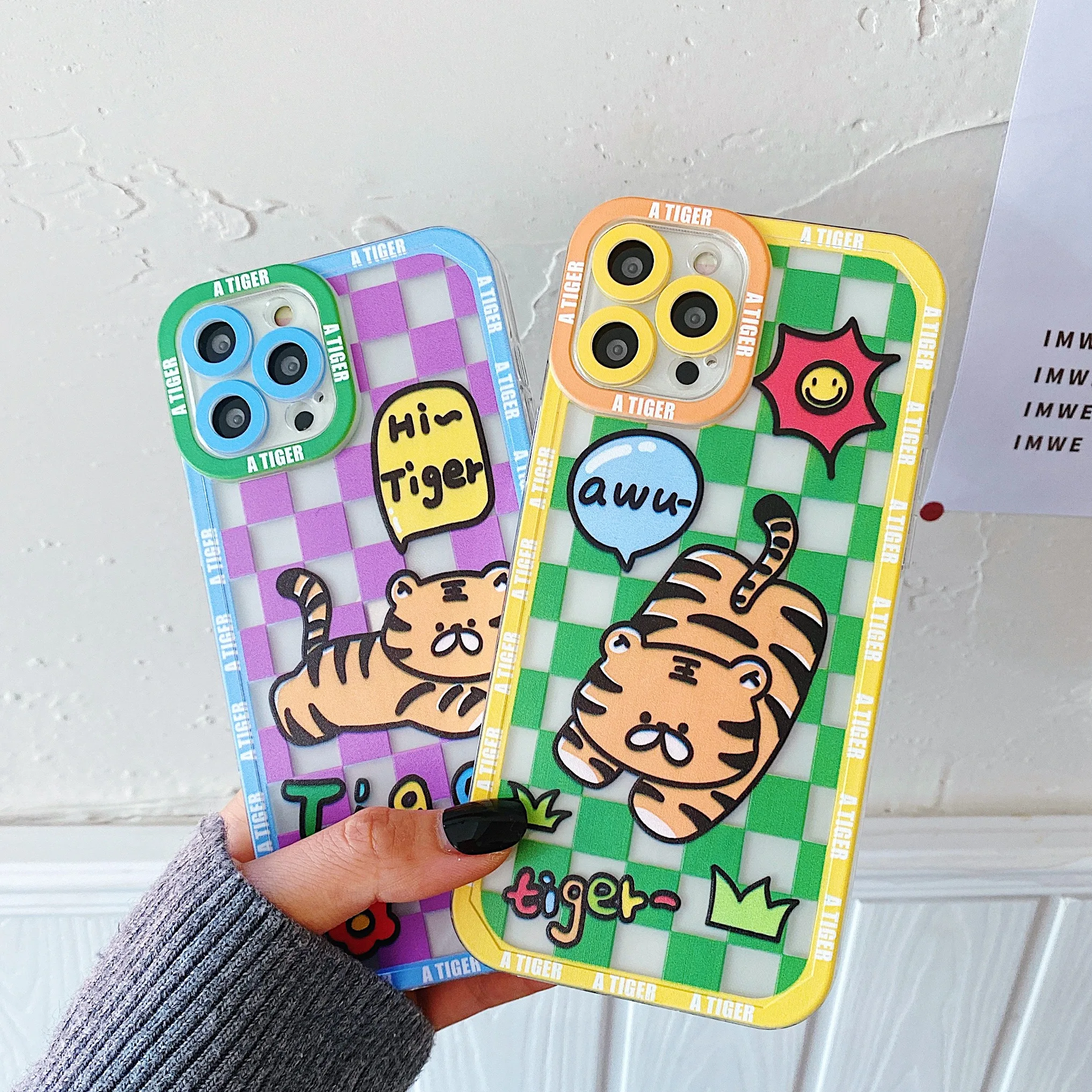 Bandai Cute little chessboard tiger with stand Phone Case for iPhone 13 12 11 Pro Max Xs Xr X XsMax High Quality Cover
Bandai Cute little chessboard tiger with stand Phone Case for iPhone 13 12 11 Pro Max Xs Xr X XsMax High Quality Cover