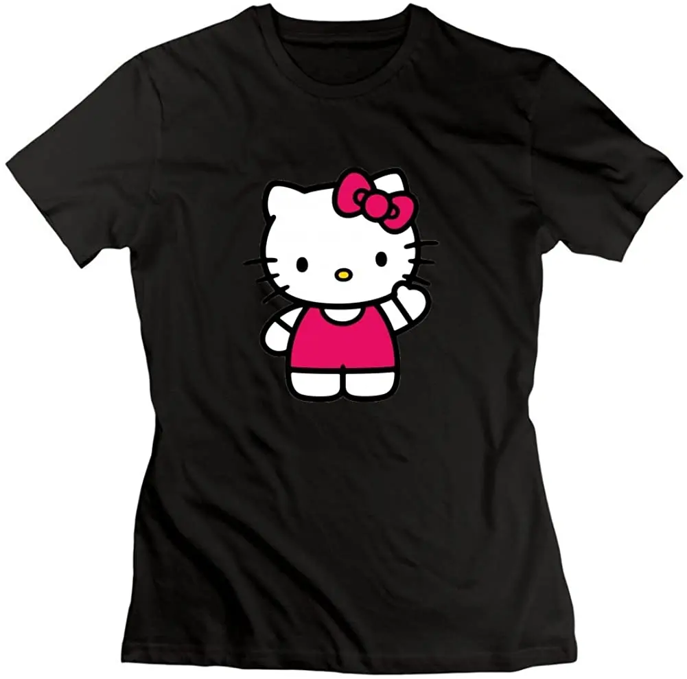Hello Kitty Ladies Loose T-Shirt Sanrio Fashion Ladies Tops Women 2022 Graphic Tee Kawaii Clothes Y2k Tops 
Hello Kitty Ladies Loose T-Shirt Sanrio Fashion Ladies Tops Women 2022 Graphic Tee Kawaii Clothes Y2k Tops