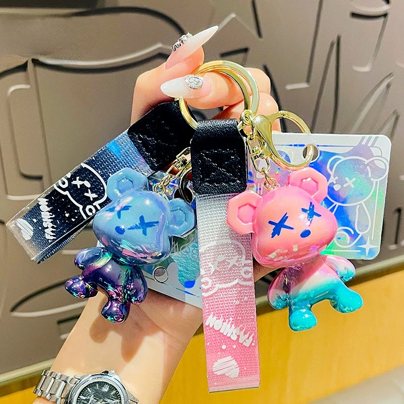 Acrylic Cartoon Graffiti Bear Key Chain Creative Doll Women Bag Pendant Jewelry Cute Mobile Phone Car Keychain Xmas Birth Gift
Acrylic Cartoon Graffiti Bear Key Chain Creative Doll Women Bag Pendant Jewelry Cute Mobile Phone Car Keychain Xmas Birth Gift