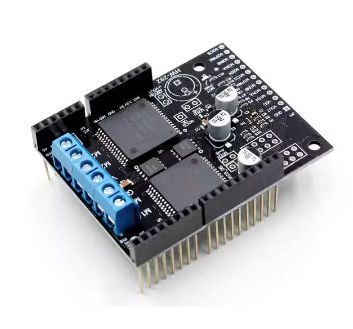 VNH5019 2 Channel DC Motor Driver Board 30A High Power Shield Module Compatible with ARDUINO Protection VNH2SP30 Upgrade
VNH5019 2 Channel DC Motor Driver Board 30A High Power Shield Module Compatible with ARDUINO Protection VNH2SP30 Upgrade