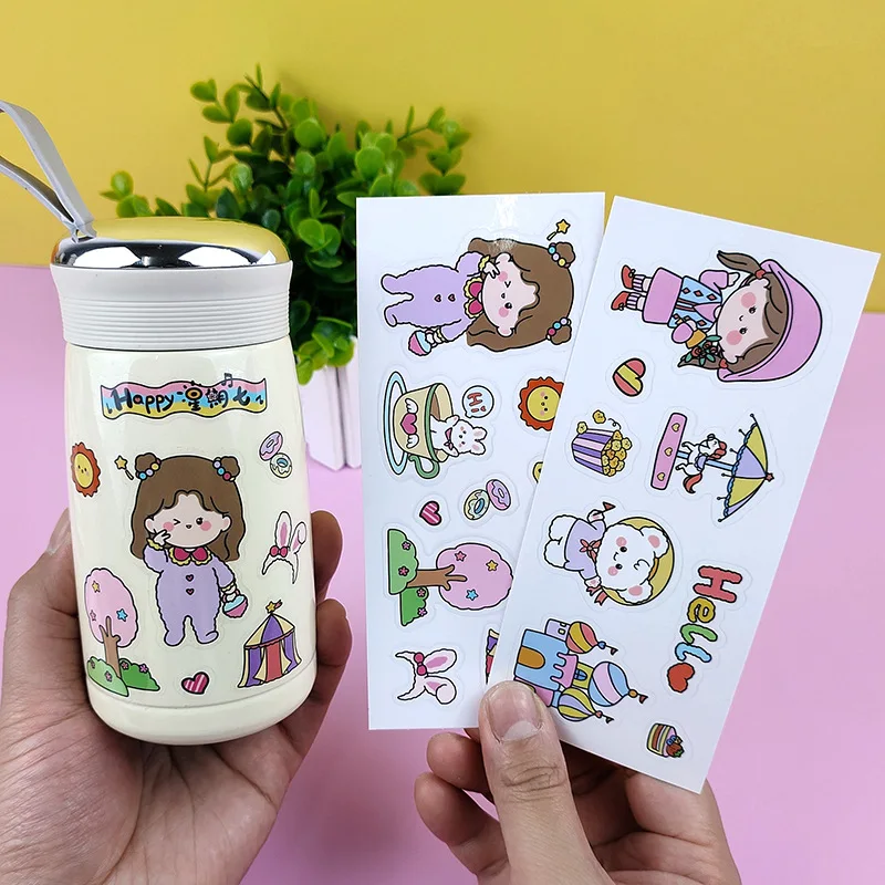 Cartoon Water Cup Sticker Waterproof Anime Stickers For Bottle Adhesive Diary Album Decal Widely Used Wall Sticker PVC Lovely
Cartoon Water Cup Sticker Waterproof Anime Stickers For Bottle Adhesive Diary Album Decal Widely Used Wall Sticker PVC Lovely