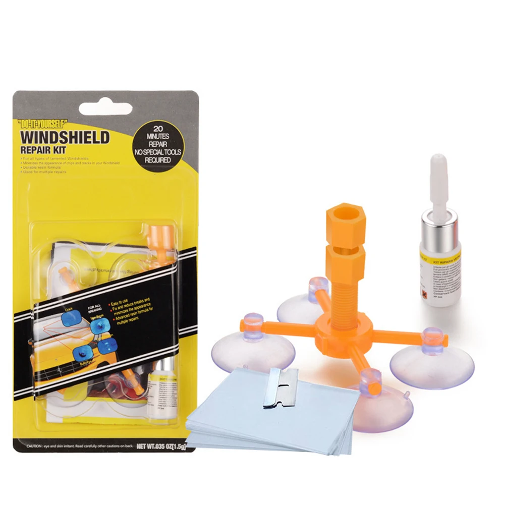 DIY Fluid Universal Quick Fix Easy Apply Practical Glass Crack Auto Car Window Windshield Repair Kit Accessories Restore
DIY Fluid Universal Quick Fix Easy Apply Practical Glass Crack Auto Car Window Windshield Repair Kit Accessories Restore