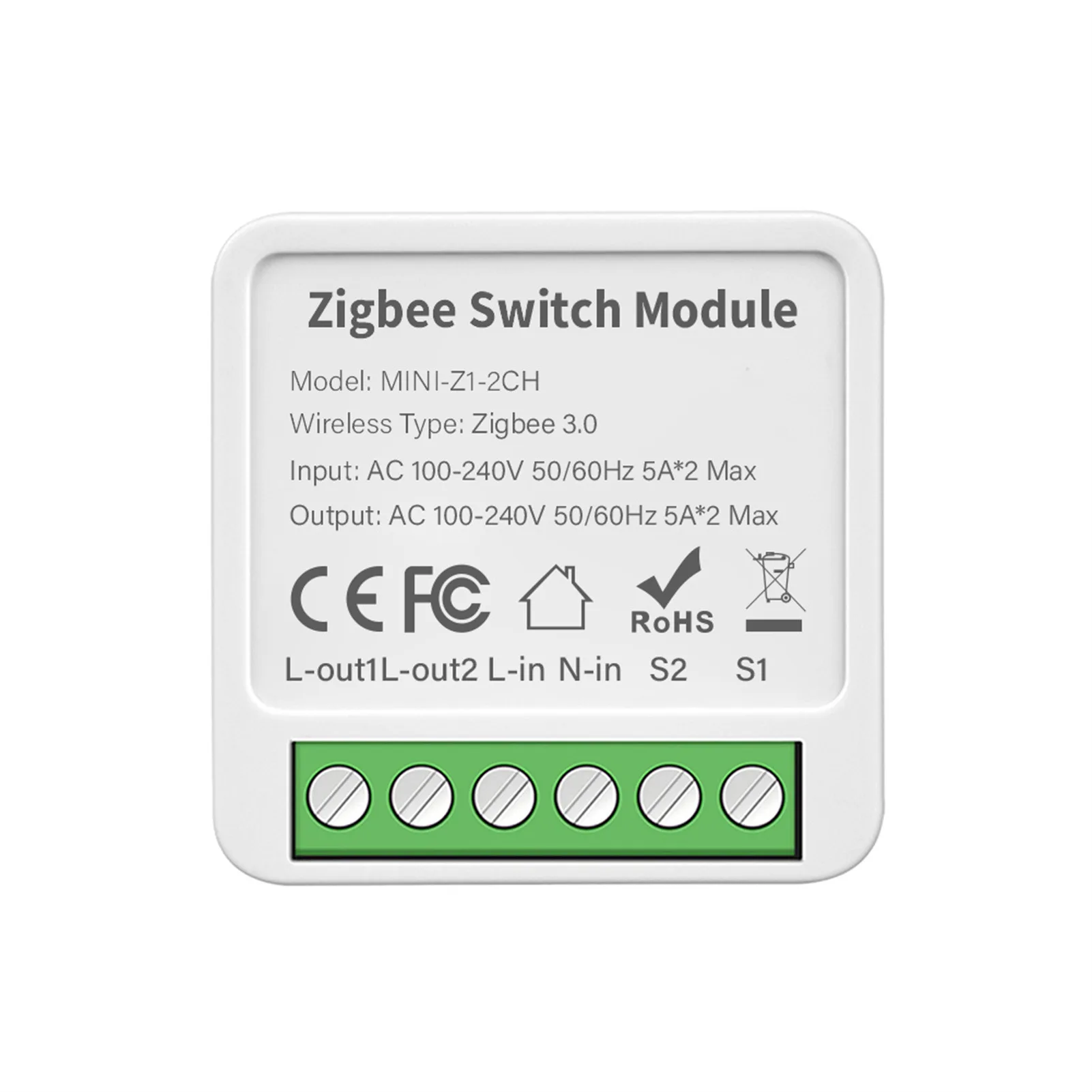ZigBee Wireless Smart Switch Module Two Way Control Easy Installation Voice Assistant Compatible 10A 2/3/4 Gang
ZigBee Wireless Smart Switch Module Two Way Control Easy Installation Voice Assistant Compatible 10A 2/3/4 Gang