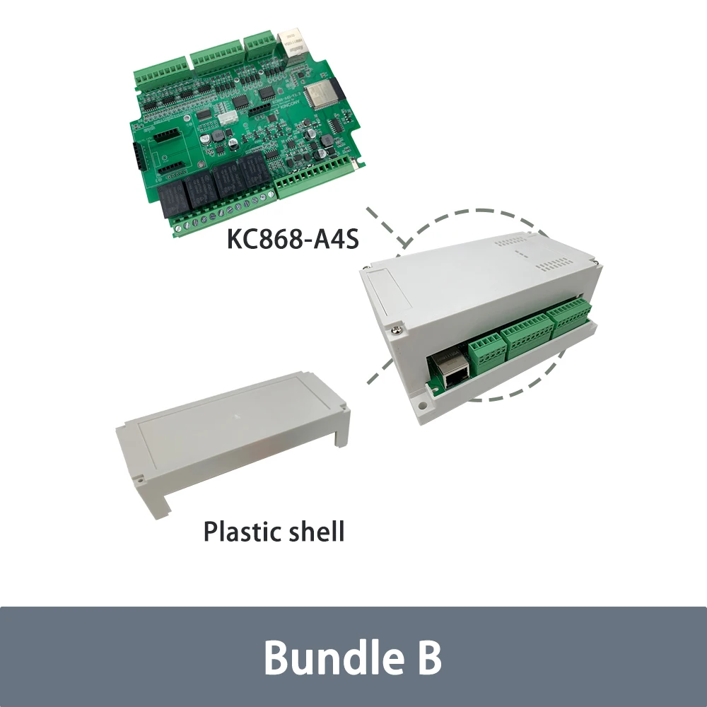 KinCony KC868-A4S контроллер для умного дома
KinCony KC868-A4S контроллер для умного дома