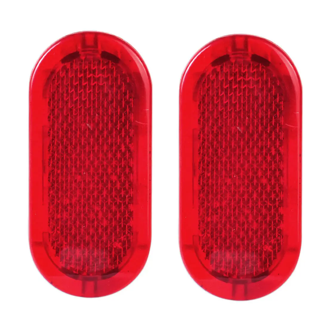 

2Pcs Red Interior Door Panel Warning Light Cap Reflector for Polo Beetle Caddy Touran 6Q0947419