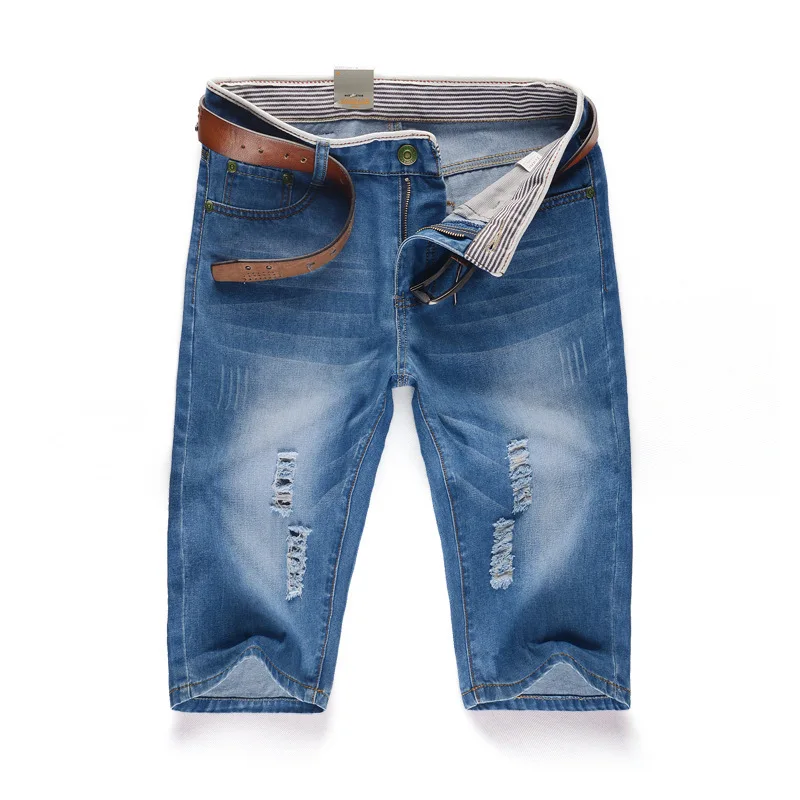 Summer Men'S Slim Denim Shorts Business Casual Fashion Loose Stretch All-Match Jeans Male High-End Brand Five-Point cowboy Pants
Summer Men'S Slim Denim Shorts Business Casual Fashion Loose Stretch All-Match Jeans Male High-End Brand Five-Point cowboy Pants