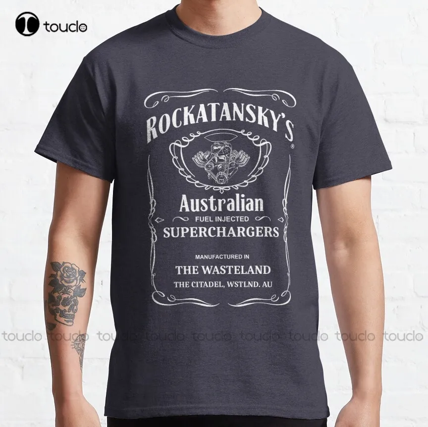 Rockatansky's Superchargers mad max madmax Classic T-Shirt mens 3xl t-shirts Custom aldult Teen unisex digital printing xs-5xl
Rockatansky's Superchargers mad max madmax Classic T-Shirt mens 3xl t-shirts Custom aldult Teen unisex digital printing xs-5xl