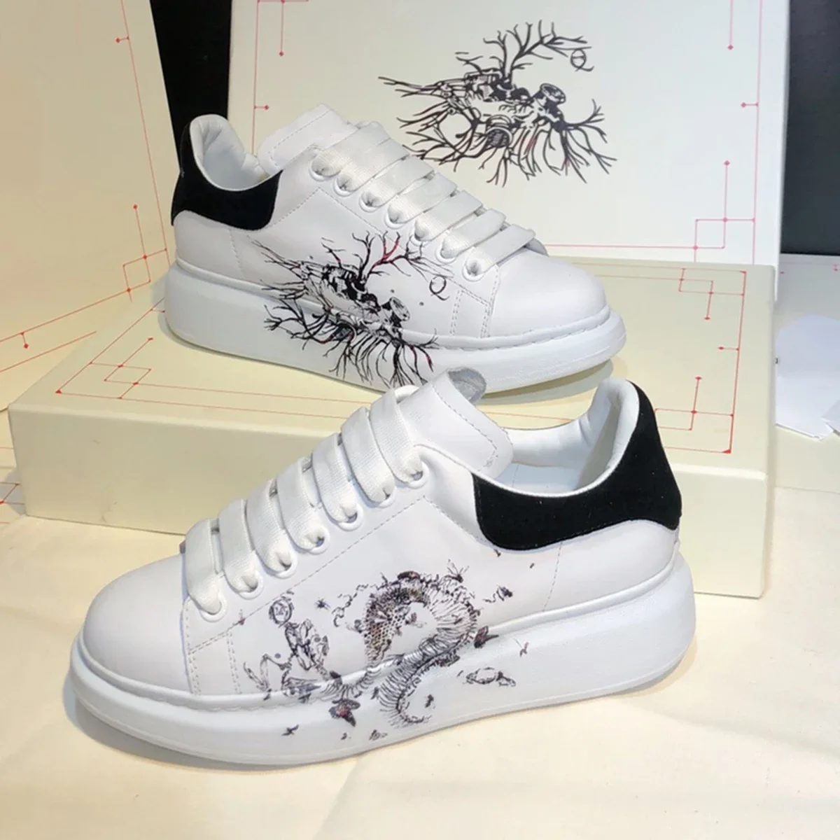Top High Quality AM Womens Trendy Casual Shoes 34-46 Luxury Mens Real Leather Unisex Sneakers Designr Couples Tide Shoes YN0678
Top High Quality AM Womens Trendy Casual Shoes 34-46 Luxury Mens Real Leather Unisex Sneakers Designr Couples Tide Shoes YN0678