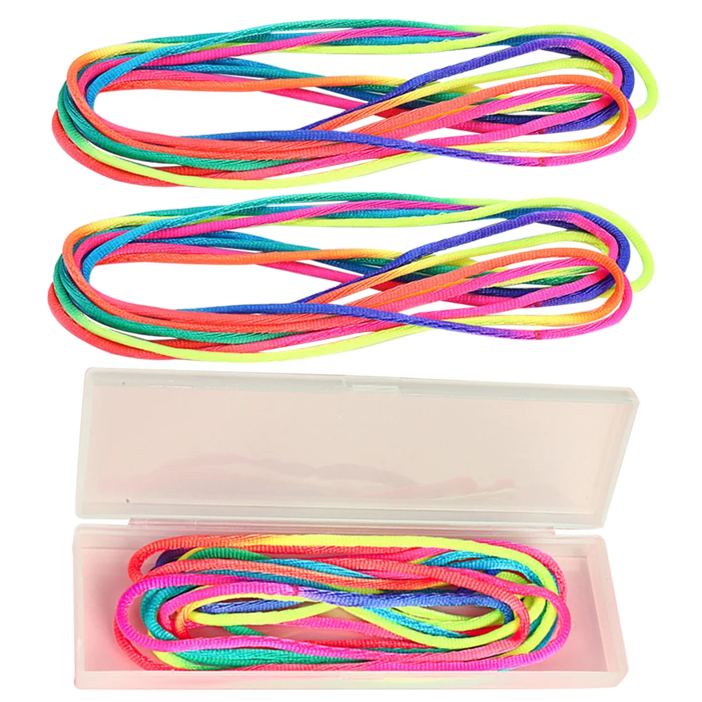 1 Set of Finger Rope Toys Hand Exercising Toys Cat Cradle Strings Hand Game Playthings for Children
1 Set of Finger Rope Toys Hand Exercising Toys Cat Cradle Strings Hand Game Playthings for Children