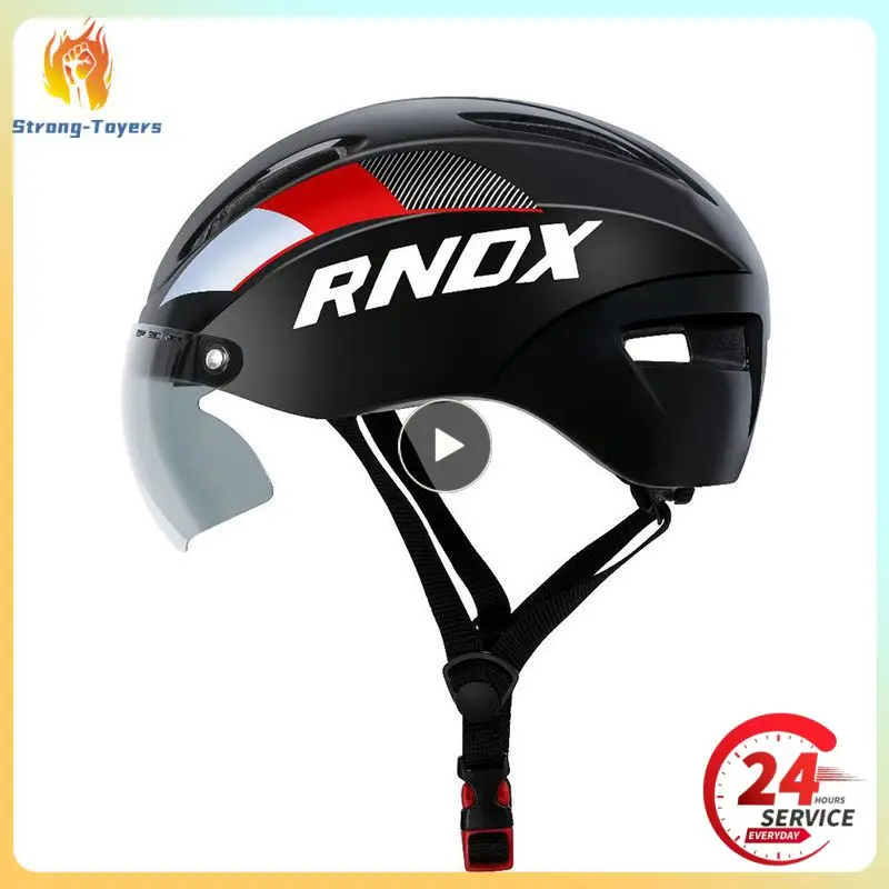 EPS Bike Helmet With Visor Lens Sports Safety Caps Breathable Durable Road Mountain MTB Riding Cycling Parts Bicycle Equipment
EPS Bike Helmet With Visor Lens Sports Safety Caps Breathable Durable Road Mountain MTB Riding Cycling Parts Bicycle Equipment