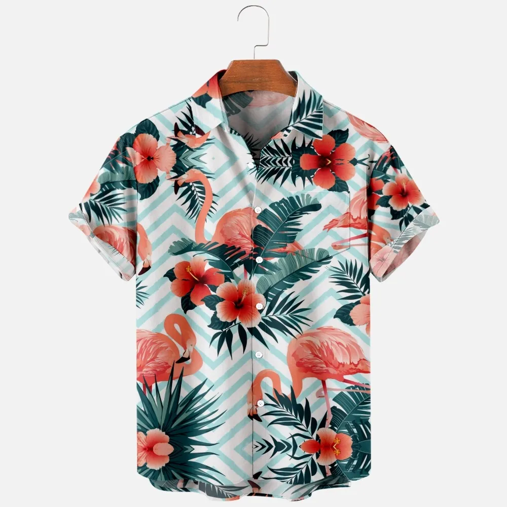 Men's Fashion T Shirts Hawaiian Tropical Camicias 3d Print Cozy Casual One Button Shirts Short Sleeve Beach Oversized Clothes 11
Men's Fashion T Shirts Hawaiian Tropical Camicias 3d Print Cozy Casual One Button Shirts Short Sleeve Beach Oversized Clothes 11