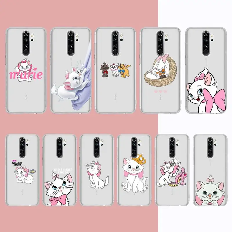 Disney Marie Cat Phone Case for Samsung S20 S10 lite S21 plus for Redmi Note8 9pro for Huawei P20 Clear Case
Disney Marie Cat Phone Case for Samsung S20 S10 lite S21 plus for Redmi Note8 9pro for Huawei P20 Clear Case