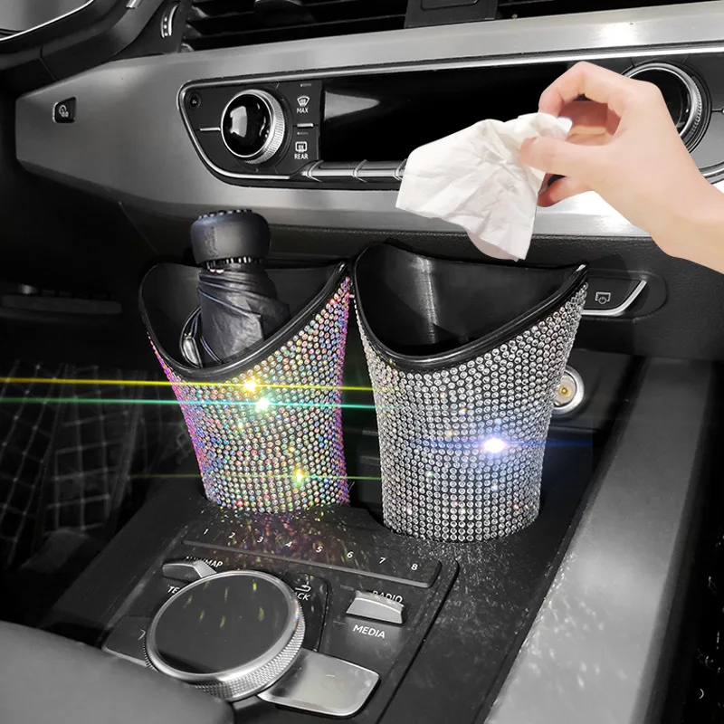 Creative Car Umbrella Stand Waterproof Multifunctional Storage Box Rhinestone Trash Can Storage Rack Door Folding Umbrella Cup
Creative Car Umbrella Stand Waterproof Multifunctional Storage Box Rhinestone Trash Can Storage Rack Door Folding Umbrella Cup