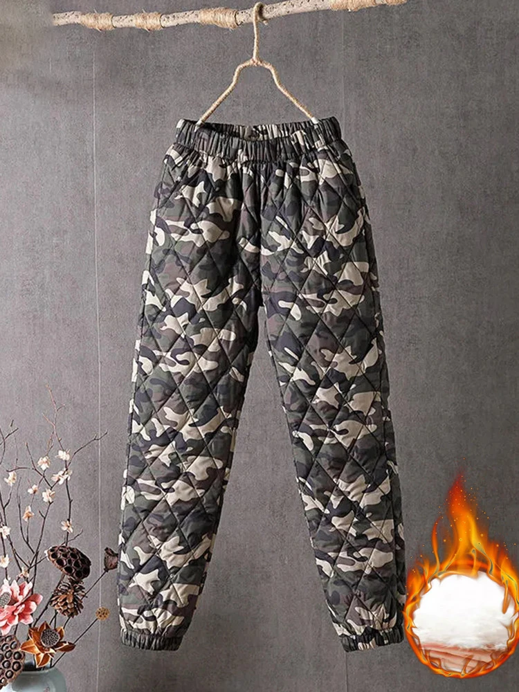Камуфляжный принт толстые пушистые брюки до щиколотки зимние теплые пуховые хлопковые утепленные шаровары брюки для бега с высокой талией спортивные брюки
Камуфляжный принт толстые пушистые брюки до щиколотки зимние теплые пуховые хлопковые утепленные шаровары брюки для бега с высокой талией спортивные брюки