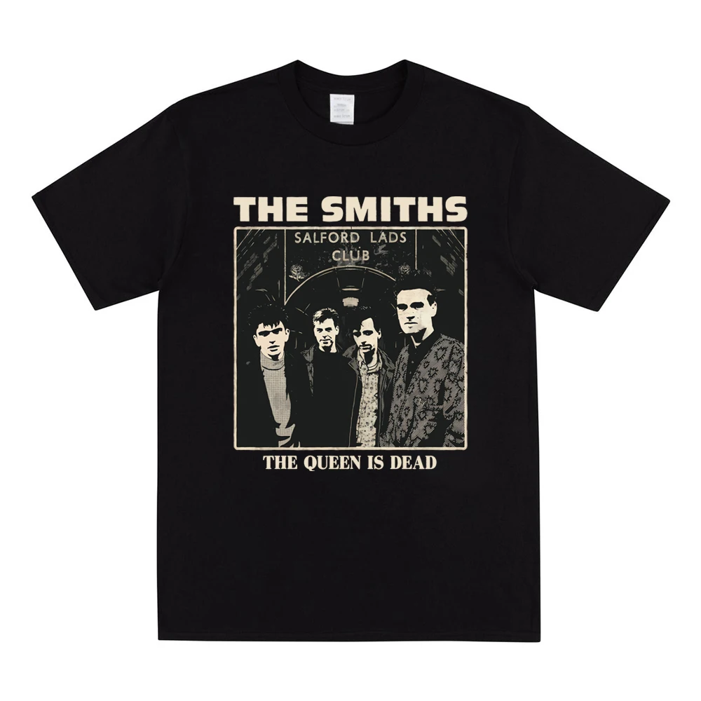 Футболка The Smiths The Queen Is Dead, забавная футболка в стиле панк, футболка в стиле морриссей, детской музыки, летние топы унисекс в стиле 80-х 
Футболка The Smiths The Queen Is Dead, забавная футболка в стиле панк, футболка в стиле морриссей, детской музыки, летние топы унисекс в стиле 80-х