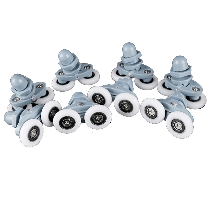 8 PCS Twin Shower Door Rollers/Runners Wheels Diameter Bathroom Door Runners Sliders Wheels Double Wheel
8 PCS Twin Shower Door Rollers/Runners Wheels Diameter Bathroom Door Runners Sliders Wheels Double Wheel