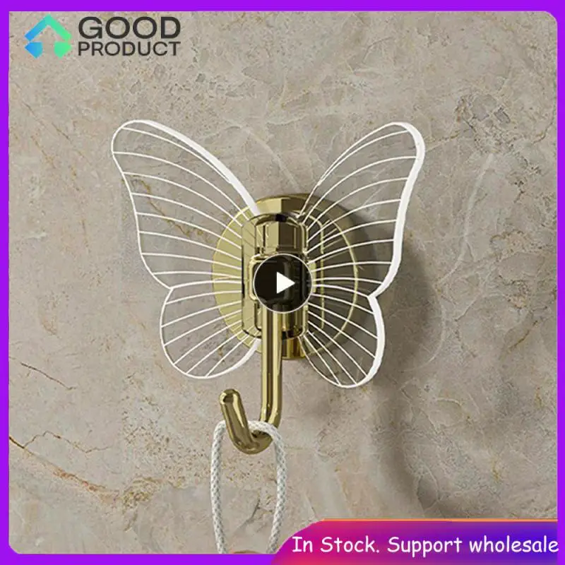 2/4/6PCS Traceless Butterfly Hook Decorative No Drilling Adhesive Hook Bathroom Organizer Strong Adhesive Bathroom Hook
2/4/6PCS Traceless Butterfly Hook Decorative No Drilling Adhesive Hook Bathroom Organizer Strong Adhesive Bathroom Hook