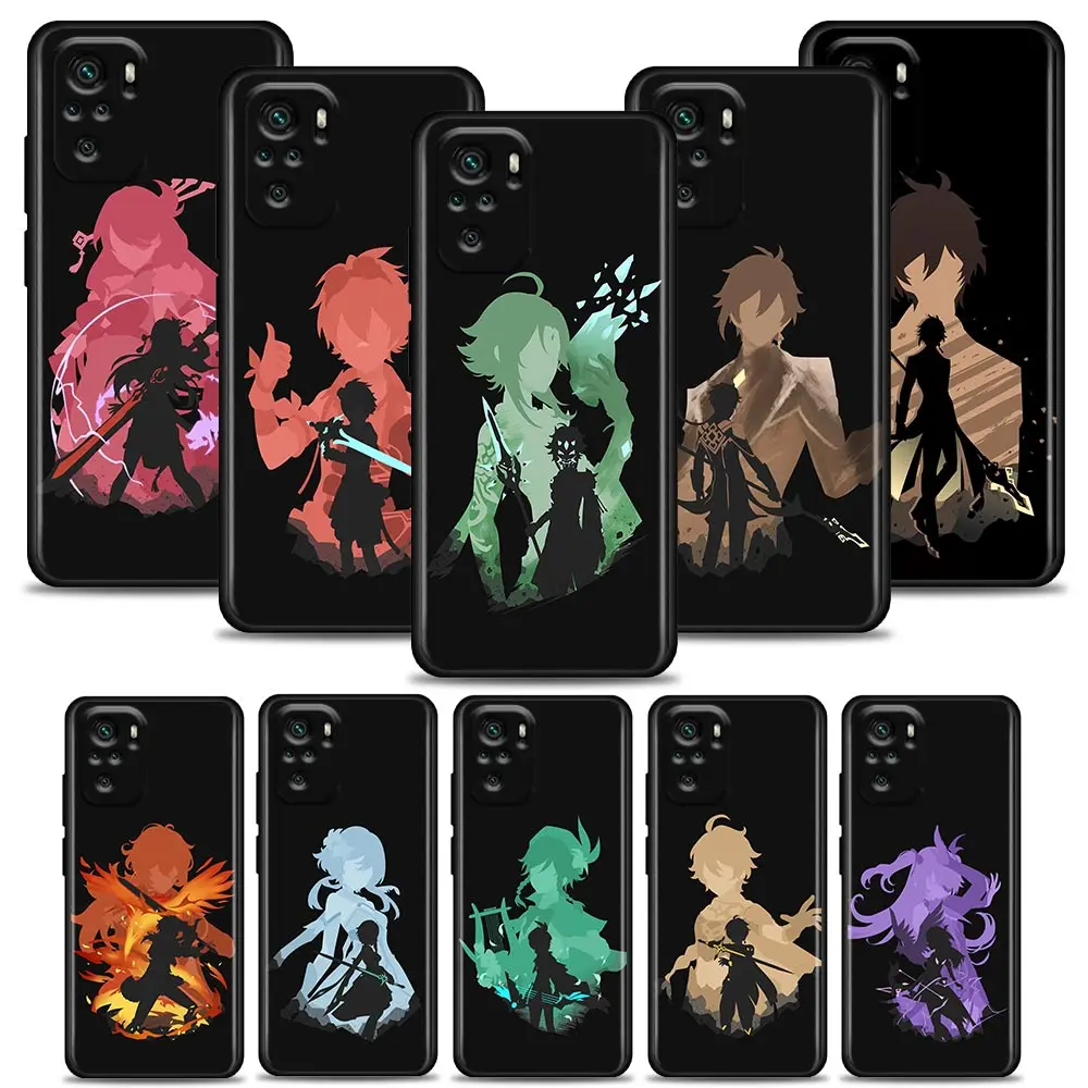 Phone Case for Redmi 10 9 9A 9C 9i Case K20 K30 K40 Plus Note 10 11 Pro Soft Silicone Cover Genshin Impact Anime
Phone Case for Redmi 10 9 9A 9C 9i Case K20 K30 K40 Plus Note 10 11 Pro Soft Silicone Cover Genshin Impact Anime