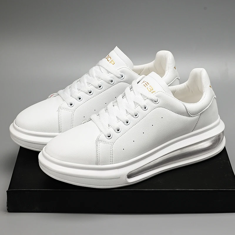 Кроссовки CYYTL на платформе для мужчин и женщин, повседневная кожаная дышащая обувь, на воздушной подушке, модные уличные лоферы, для баскетб... 
Кроссовки CYYTL на платформе для мужчин и женщин, повседневная кожаная дышащая обувь, на воздушной подушке, модные уличные лоферы, для баскетб...