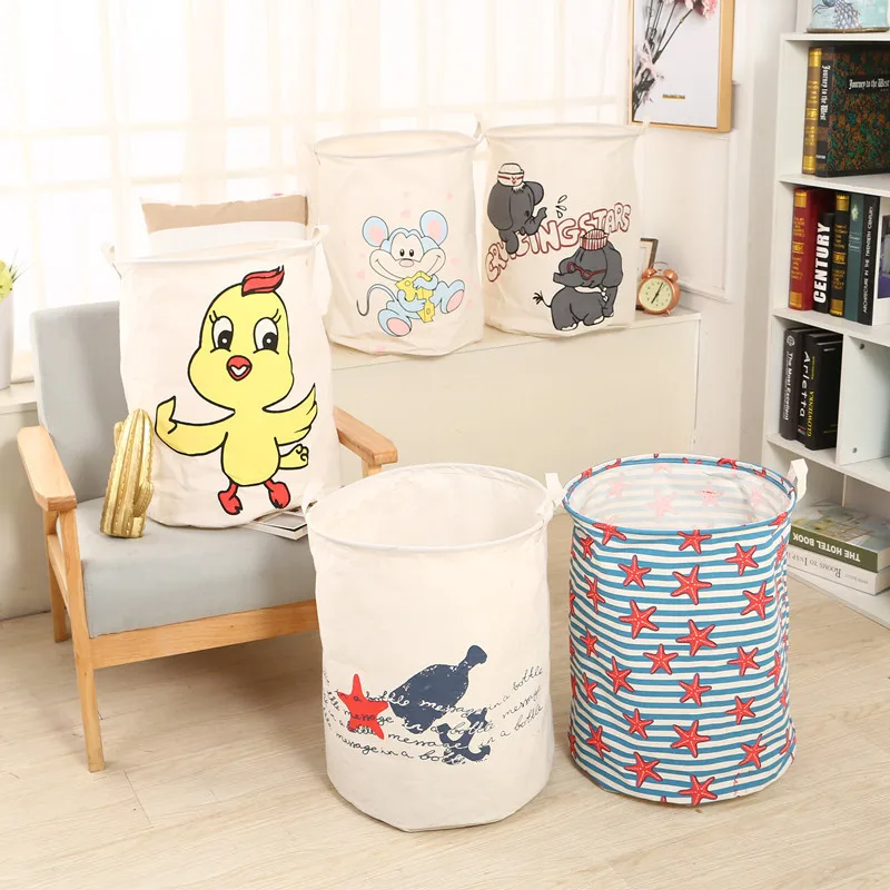 Cartoon Folding Dirty Clothes Basket Colorful Animal Waterproof Storage Bucket for Toys and Sundries Storage and Organizer Bags
Cartoon Folding Dirty Clothes Basket Colorful Animal Waterproof Storage Bucket for Toys and Sundries Storage and Organizer Bags