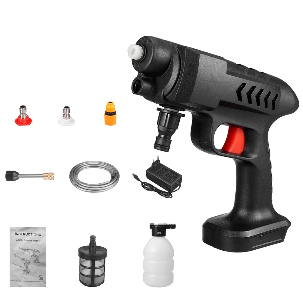 HOT 2000W Wireless High Pressure Car Wash for Makit 18V Battery Washer Gun 100Bar Foam Generator Water Gun Spray Cleaner 
HOT 2000W Wireless High Pressure Car Wash for Makit 18V Battery Washer Gun 100Bar Foam Generator Water Gun Spray Cleaner