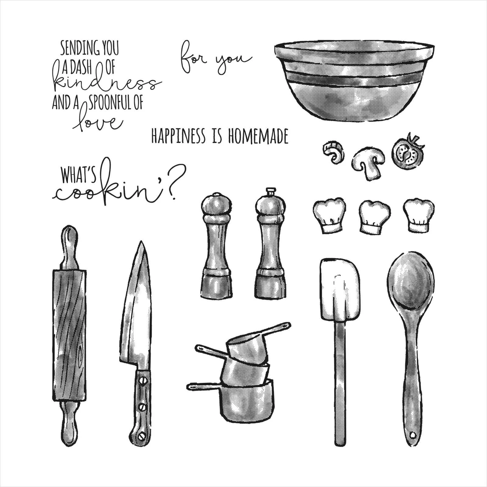 Cooking Set Homemade Metal Cutting Dies New Clear Silicone Stamps Diy Paper Greeting Card Scrapbooking Decoration Punch Stencils
Cooking Set Homemade Metal Cutting Dies New Clear Silicone Stamps Diy Paper Greeting Card Scrapbooking Decoration Punch Stencils