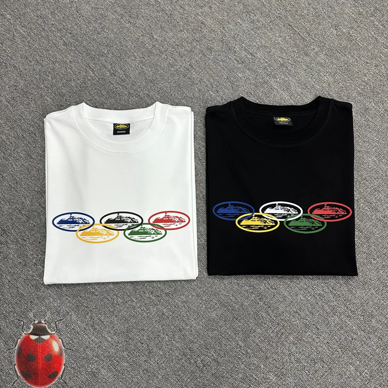 5 Color Ship Printing Corteiz T-Shirt Men Women High Quality Cotton Streetwear Black White Casual T Shirt
5 Color Ship Printing Corteiz T-Shirt Men Women High Quality Cotton Streetwear Black White Casual T Shirt