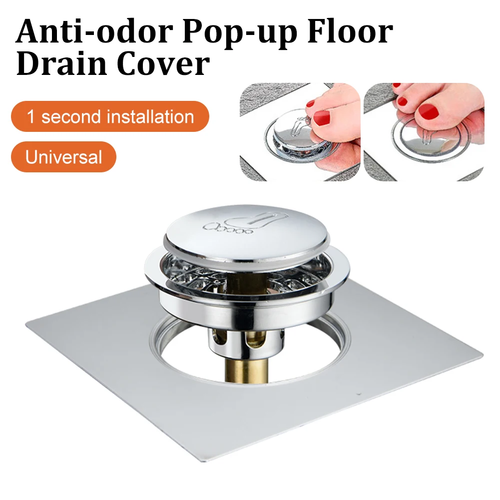 Pop-Up Floor Drain Kitchen Sink Strainer Bathroom Shower Sink Drains Hair Catcher Bath Stopper Kitchen Bathroom Accessories
Pop-Up Floor Drain Kitchen Sink Strainer Bathroom Shower Sink Drains Hair Catcher Bath Stopper Kitchen Bathroom Accessories