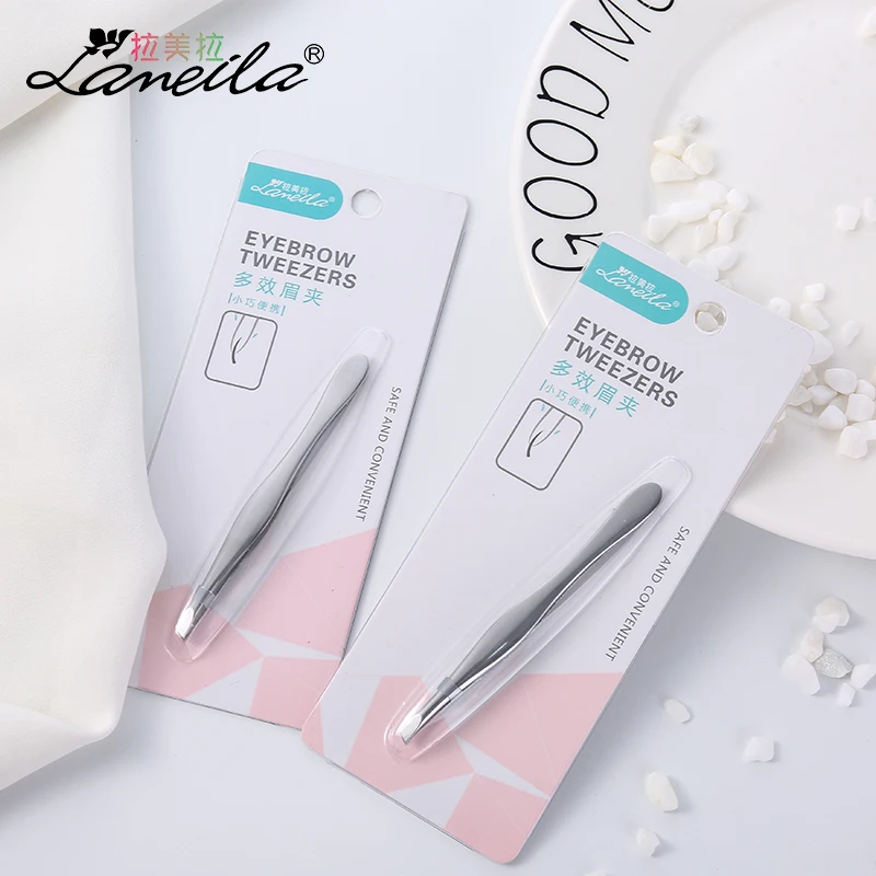 Lameila Eyebrow Tweezer Beauty Oblique Stainless Steel Pliers Eye Brow Clips Tweezers Eyebrows Tool Removal Makeup Cosmetic Tool
Lameila Eyebrow Tweezer Beauty Oblique Stainless Steel Pliers Eye Brow Clips Tweezers Eyebrows Tool Removal Makeup Cosmetic Tool
