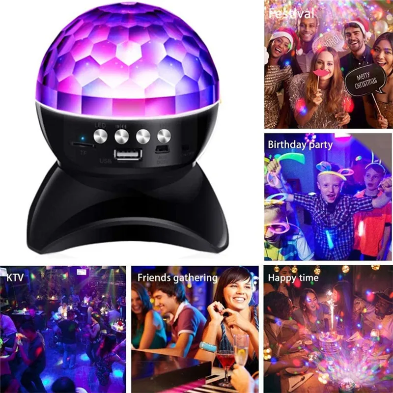 Led Disco Ball Lights Sound Party Lights Stage Light with USB Charge Projector LED Rotating for KTV Party Disco Lights for Home
Led Disco Ball Lights Sound Party Lights Stage Light with USB Charge Projector LED Rotating for KTV Party Disco Lights for Home