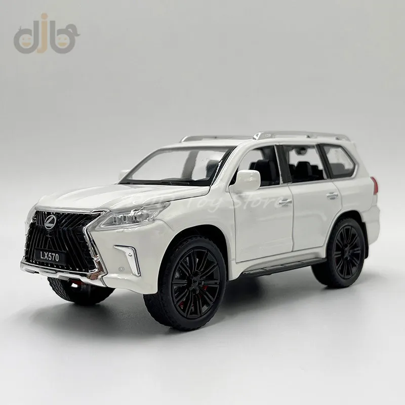 1:22 Diecast Metal Model Toy Lexus LX570 Luxury SUV Replica Pull Back With Sound & Light
1:22 Diecast Metal Model Toy Lexus LX570 Luxury SUV Replica Pull Back With Sound & Light
