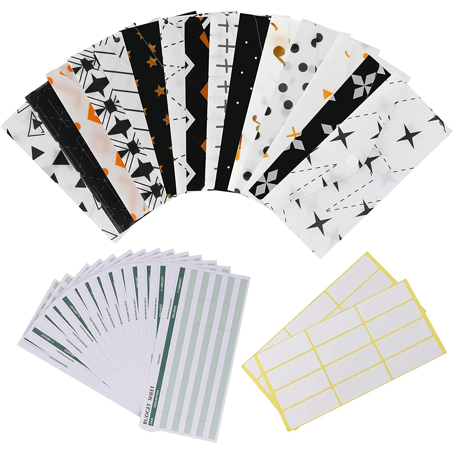 32Pieces Cash Envelope System Reusable Waterproof Plastic for Budgeting and Saving with Budget Envelopes,Budget Sheets,Stickers
32Pieces Cash Envelope System Reusable Waterproof Plastic for Budgeting and Saving with Budget Envelopes,Budget Sheets,Stickers