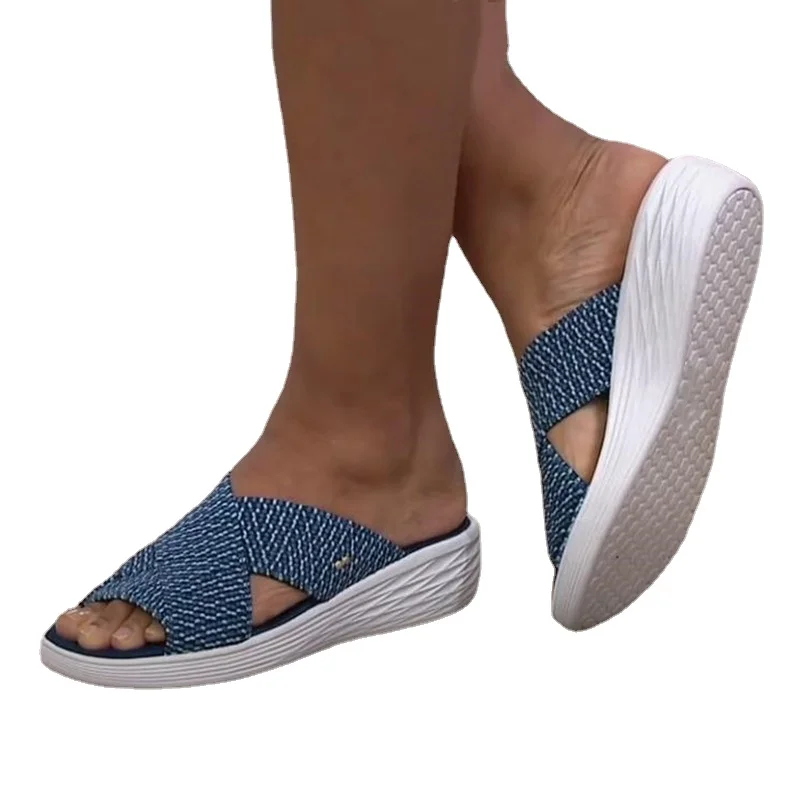 Women Slippers Female Flats Plus Size Slipper Casual Comfortable Platform Shoes for Women Sandals Sandalias Mujer Verano 2022 
Women Slippers Female Flats Plus Size Slipper Casual Comfortable Platform Shoes for Women Sandals Sandalias Mujer Verano 2022