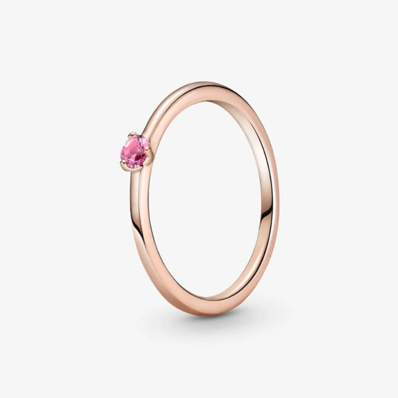 Comfortable to Wear 925 Solid Silver Flawless Rose Pink Zircon Finger Ring Original Women Jewelry Gift For Daily Life Scenes 
Comfortable to Wear 925 Solid Silver Flawless Rose Pink Zircon Finger Ring Original Women Jewelry Gift For Daily Life Scenes