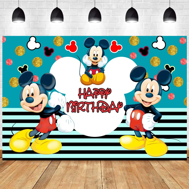 Disney Cartoon Mickey Mouse Backdrop Baby Shower Birthday Party Decoration Wall Customizable Photo Backgrounds Decors Banner
Disney Cartoon Mickey Mouse Backdrop Baby Shower Birthday Party Decoration Wall Customizable Photo Backgrounds Decors Banner